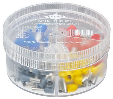 Коробки с наборами с изолированными контактными гильзами KNIPEX ― KNIPEX