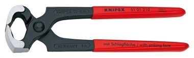 Клещи с функцией молотка, 210 мм, KNIPEX 51 01 210 KN-5101210 ― KNIPEX
