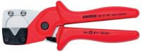 Труборез-ножницы для многослойных и пневматических шлангов, L-185 мм KNIPEX 9010185