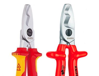 Ножницы для резки кабелей с двойными режущими кромками диэлектрические KNIPEX ― KNIPEX