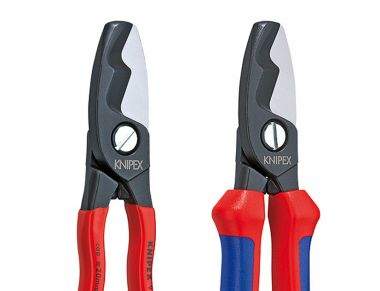 Ножницы для резки кабелей с двойными режущими кромками KNIPEX ― KNIPEX