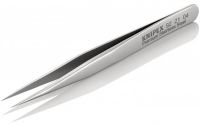Минипинцет прецизионный, 90 мм, гладкие прямые игловидные губки KNIPEX 92 21 04 KN-922104