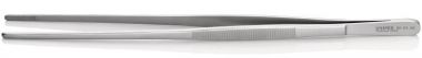 Пинцет универсальный, 300 мм, зазубренные прямые тупые губки KNIPEX 92 61 02 KN-926102 ― KNIPEX