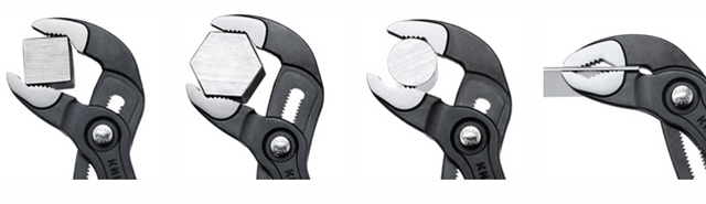 Высокотехнологичные сантехнические клещи Cobra®, 125 мм, KNIPEX 87 03 125 KN-8703125