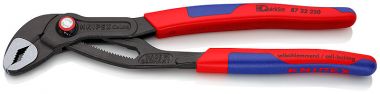 Высокотехнологичные сантехнические клещи Cobra®, 250 мм, в блистере QuickSet KNIPEX 8722250SB ― KNIPEX