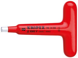 Отвертка для винтов с профилем "Внутренний шестигранник" с Т-образной ручкой KNIPEX 98 14 05 KN-981405 ― KNIPEX