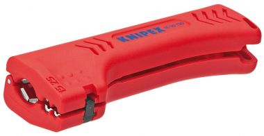 Универсальный инструмент для снятия оболочки с кабеля домовой и промышленной сети KNIPEX 16 90 130 SB KN-1690130SB ― KNIPEX