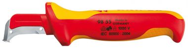 Нож для удаления оболочек кабелей KNIPEX,155 мм   98 55