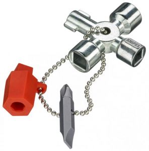 Ключи для электрошкафов KNIPEX  для распространенных шкафов и систем запирания ― KNIPEX