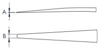 Пинцет прецизионный крестовидный, 120 мм, гладкие прямые тупые губки KNIPEX 92 91 01 KN-929101