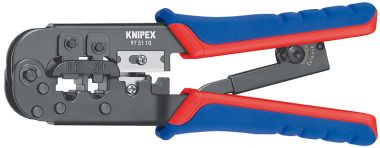 Инструмент для опрессовки штекеров типа Western KNIPEX в блистере KN-975110SB ― KNIPEX