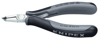 Кусачки торцевые для электроники KNIPEX 64 62 120 ESD  KN-6462120ESD ― KNIPEX