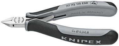 Бокорезы для электроники KNIPEX 77 72 115 ESD KN-7772115ESD ― KNIPEX