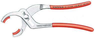 Клещи трубные захватные для полимерных труб и соединительных деталей, 230 мм, KNIPEX 81 13 230 KN-8113230 ― KNIPEX