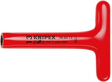 Ключ гаечный торцовый с прочной Т-образной ручкой KNIPEX 98 04 08 KN-980408 ― KNIPEX