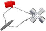 Ключ для электрошкафов KNIPEX 00 11 02