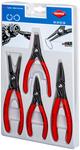 Набор щипцов прецизионных для внутр. и внешних стопорн. колец KNIPEX 002003SB