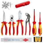 Electro 1 Набор VDE инструмента, 10 пр. KNIPEX 00 20 90 V01