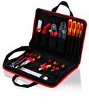 Compact Electro Сумка электрика с набором инструментов VDE, 14 пр., 410x290x60 мм KNIPEX 00 21 11