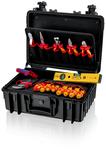 Инструментальный чемодан для электрика (24 предмета) KNIPEX Robust23 Start Electric 002134HLS2