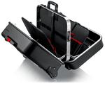 Чемодан для инструментов «BIG Twin-Move» со встроенными роликами и выдвижной ручкой KNIPEX