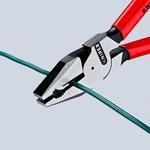 Плоскогубцы комбинированные особой мощности, 225 мм, в блистере KNIPEX