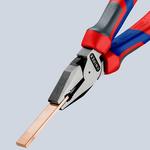Плоскогубцы комбинированные особой мощности, 180 мм, KNIPEX 02 02 180