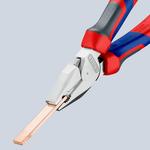 Плоскогубцы комбинированные особой мощности, 180 мм, KNIPEX 02 05 180