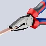 Плоскогубцы комбинированные черненые, 160 мм KNIPEX 0302160SB