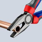 Плоскогубцы комбинированные, 200 мм, в блистере KNIPEX 03 02 200 SB
