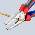 Плоскогубцы комбинированные, 200 мм, KNIPEX 03 05 200