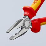 Плоскогубцы комбинированные, хромированные 180 мм KNIPEX 0306180SB
