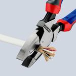 Клещи с токоведущим кабелем "Lineman’s Pliers", 240 мм, KNIPEX \t09 02 240