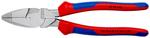 Плоскогубцы электромонтажные Lineman's Pliers L-240 мм, хром, 2К ручки KNIPEX 09 05 240
