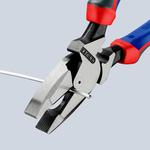 Lineman's Плоскогубцы электромонтажные, зона обжима, 240 мм KNIPEX 09 12 240 SB