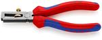 Клещи с накатанной головкой и контргайкой для удаления изоляции KNIPEX 11 02 160