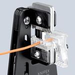 Прецизионные клещи для удаления изоляции с фасонными ножами KNIPEX 12 12 02