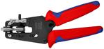 Прецизионные клещи для удаления изоляции с фасонными ножами KNIPEX 12 12 12