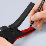 Автоматический стриппер Knipex NexStrip 3-в-1 рез до 10 мм, обжим: квадрат, 0.25-4 мм, 2x2.5 мм, 190 мм KNIPEX 1272190SB