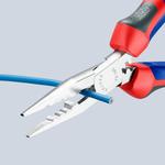 Плоскогубцы для электрика, 160 мм в блистере KNIPEX 13 05 160T BK