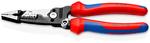 Клещи электромонтажные, 7-в-1, зачистка: 10 - 20 AWG, L-200 мм, 2К ручки KNIPEX 13 72 8