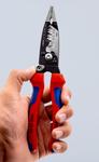 Клещи электромонтажные, 7-в-1, зачистка: 10 - 20 AWG, L-200 мм, 2К ручки KNIPEX 13 72 8