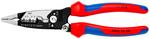 Клещи электромонтажные, 7-в-1, зачистка: 10 - 20 AWG, L-200 мм, 2К ручки KNIPEX 13 72 8