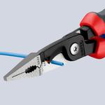 Многофункциональные клещи для электромонтажных работ KNIPEX 13 82 200