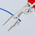 Многофункциональные клещи для электромонтажных работ KNIPEX 13 86 200