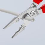 Многофункциональные клещи для электромонтажных работ KNIPEX в блистере 13 86 200 SB