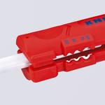 Инструмент для снятия оболочки с плоского и круглого кабеля KNIPEX 16 64 125 SB