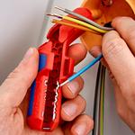 Универсальный инструмент для удаления оболочки (для левшей) KNIPEX ErgoStrip 16 95 02 SB