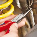 Круглогубцы с плоскими губками с режущими кромками, 200 мм, KNIPEX 26 11 200
