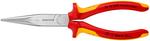 Плоские круглогубцы с режущими кромками, хромированные 200 мм KNIPEX 2616200TBK